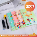 🧠 Set de 4 Libros de Caligrafía Inteligente – Escribe, Borra y Aprende Sin Parar 🎯