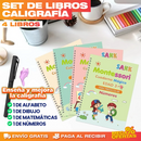 🧠 Set de 4 Libros de Caligrafía Inteligente – Escribe, Borra y Aprende Sin Parar 🎯