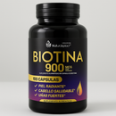 💊 Biotina 10,000 mcg Naturals Plastec – Cabello Largo, Uñas Fuertes y Piel Radiante
