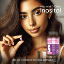 🌸 Inositol + Ashwagandha + Vitamina D – 120 Cápsulas