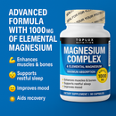 💊 Magnesium Complex 1000 mg – Energía, Sueño & Bienestar Diario ✨