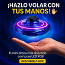 🎮🛸 Mini Drone Spinner LED — ¡Haz que la diversión vuele contigo! 🌈✨